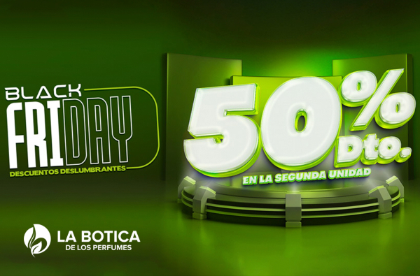 La Botica de los Perfumes te invita a sumarte al Black Friday 2023 con irresistibles descuentos